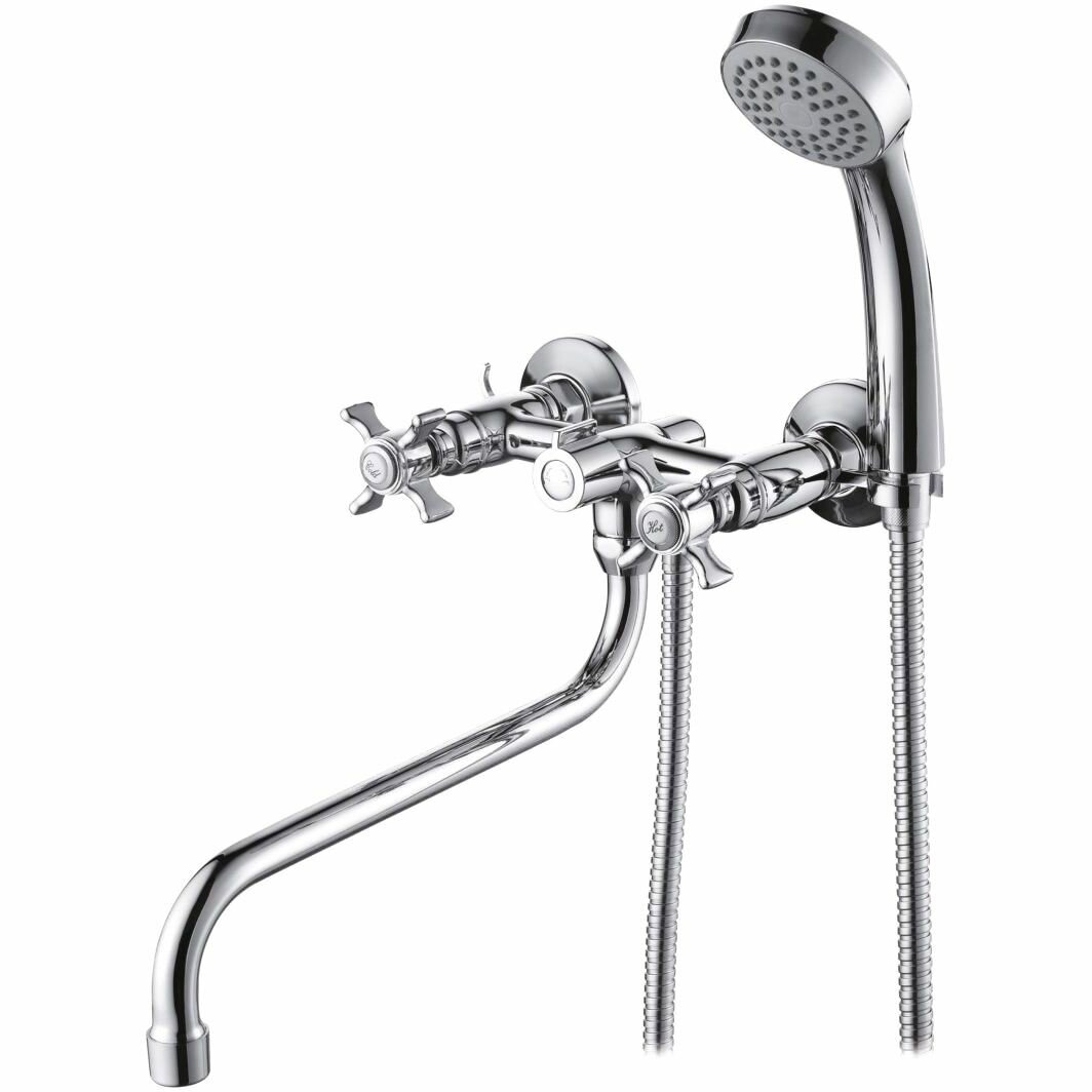 Смеситель для ванны D-Lin D143807, хром