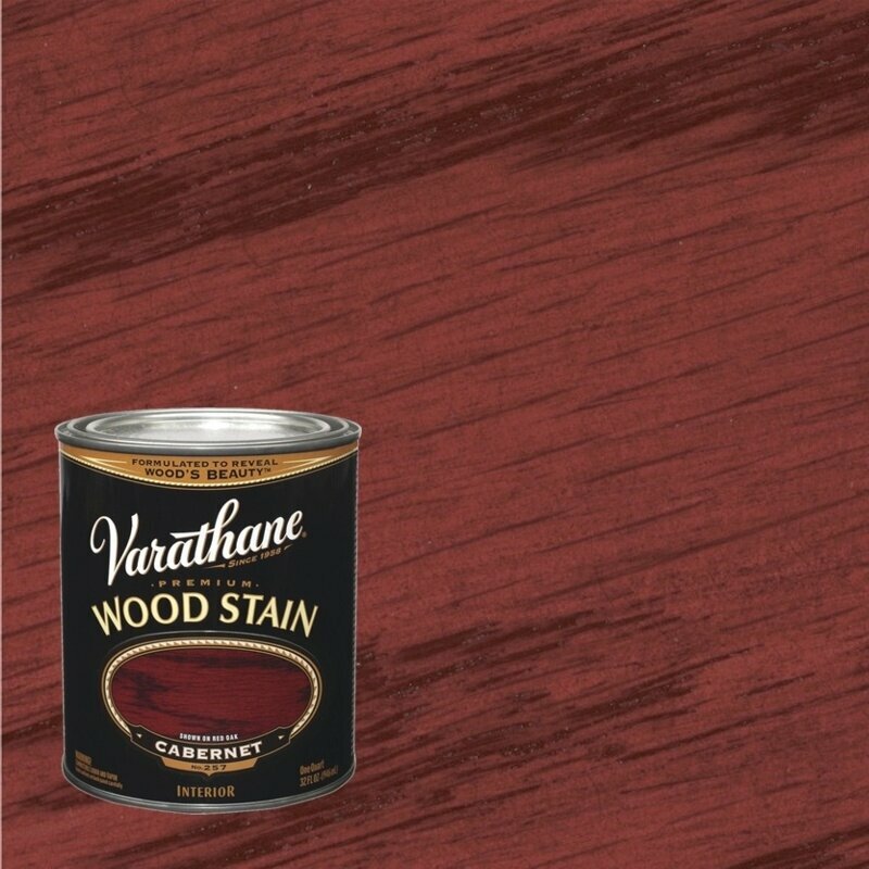 Морилка на масляной основе Varathane Premium Wood Stain 946 мл Каберне 211726