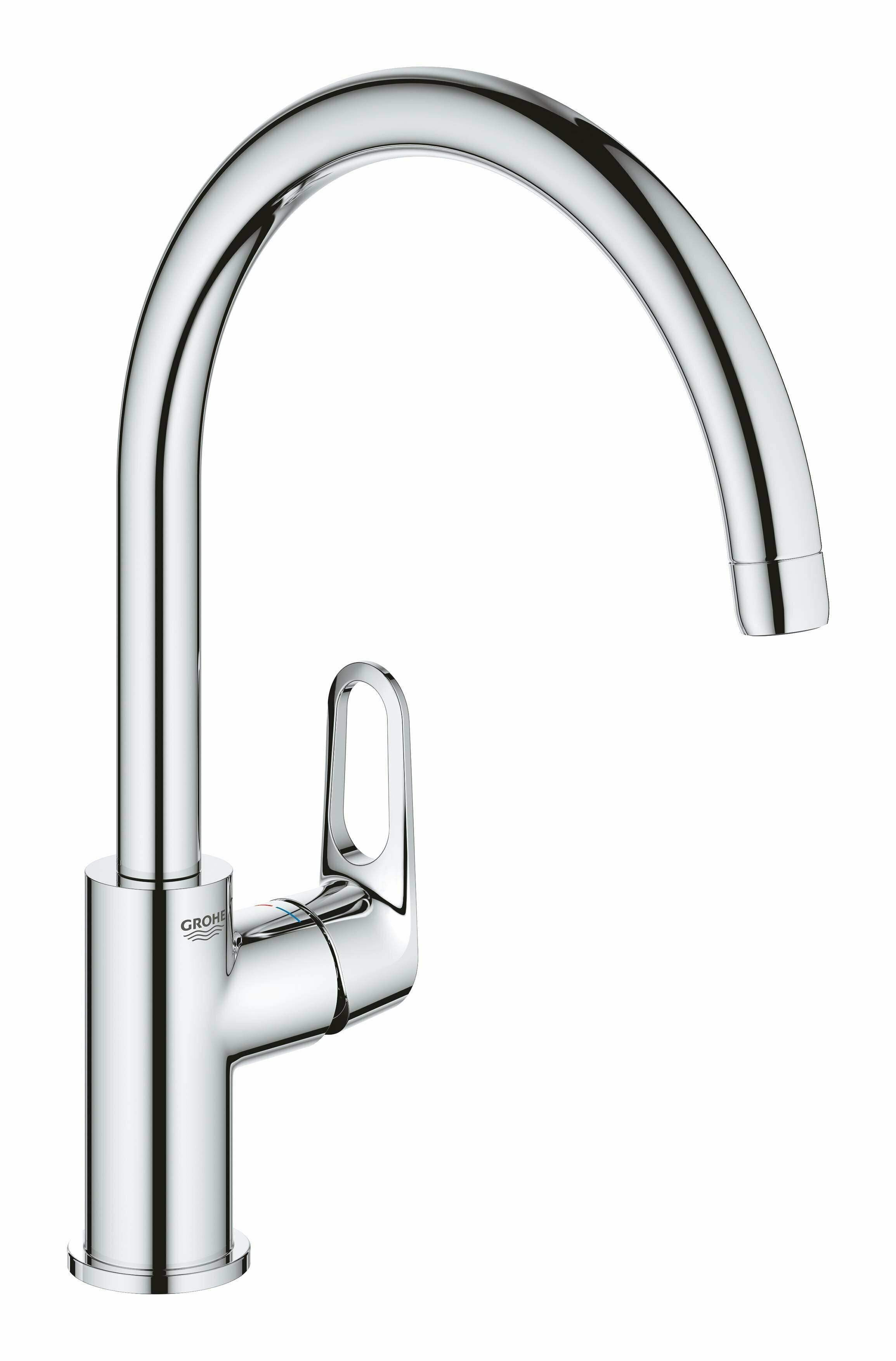 Смеситель для кухонной мойки GROHE Bauflow 31230001 хром