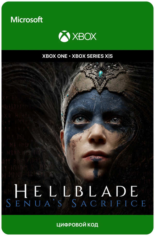 Игра Hellblade: Senua's Sacrifice для Xbox One/Series X|S (Аргентина) русский перевод электронный ключ