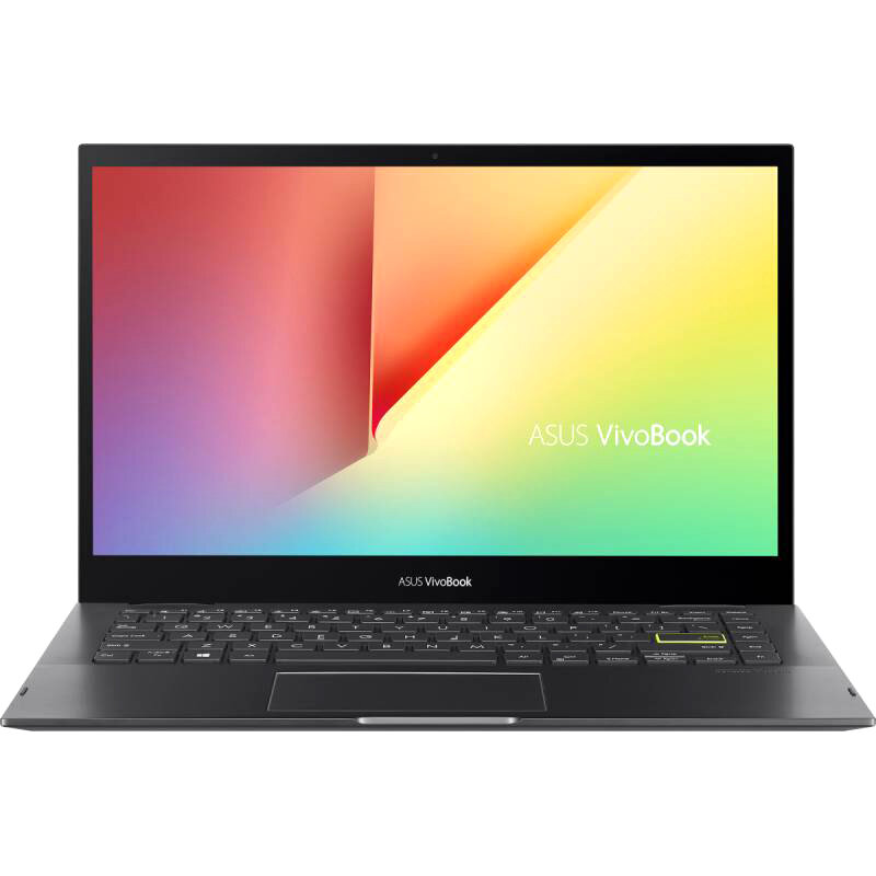 ASUS Ноутбук ASUS TP470EA-EC309W flip Touch 14"(1920x1080 IPS)/Touch/Intel Core i5 1135G7(2.4Ghz)/8192Mb/256PCISSDGb/noDVD/Int:Intel UHD Graphics/Cam/BT/WiFi/war 1y/1.5kg/Indie Black/W11