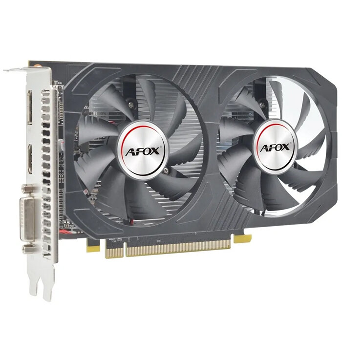 Afox Видеокарта AFOX Radeon RX 550 4096Mb ATX Dual Fan (AFRX550-4096D5H4-V6)