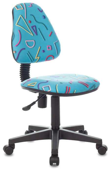 Компьютерное кресло Бюрократ KD-4 Sticks 06, голубой