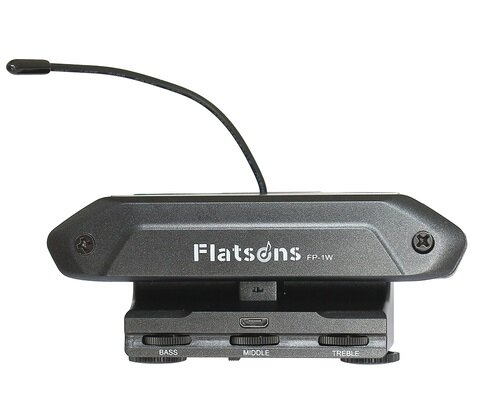 Flatsons FP-1W Звукосниматель для акустической гитары, с беспроводным передатчиком