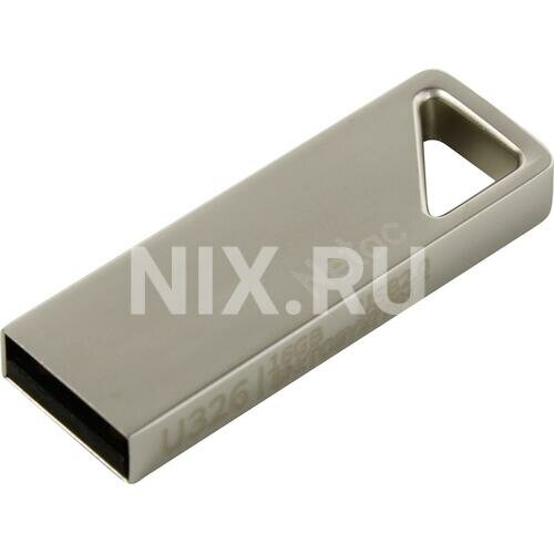 Флеш Диск Netac 16Gb U326 NT03U326N-016G-20PN USB2.0 серебристый NT03U326N-016G-20PN