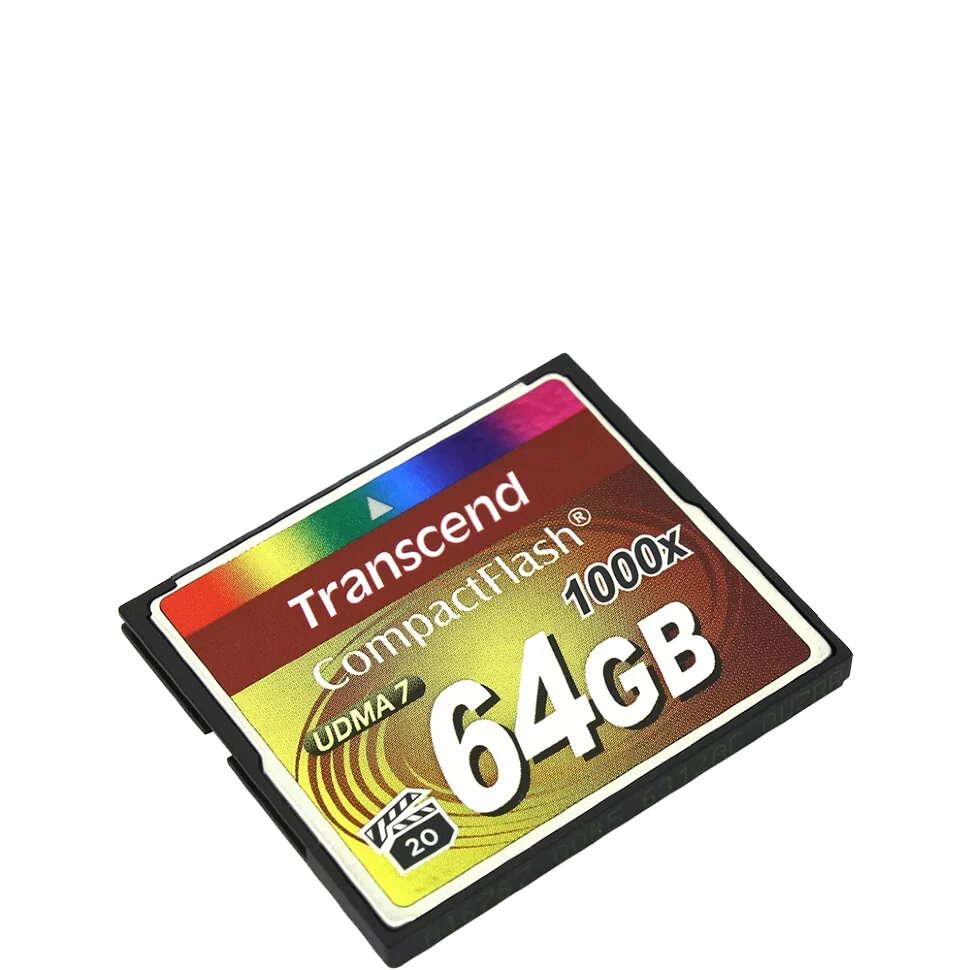 Карта памяти Transcend Ultimate 1000x CompactFlash 64Гб TS64GCF1000