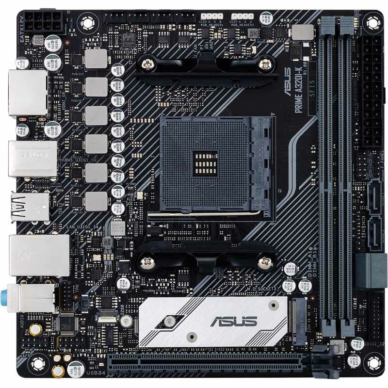 Материнская плата ASUS PRIME A320I-K AM4 mini-ITX 2xDDR4