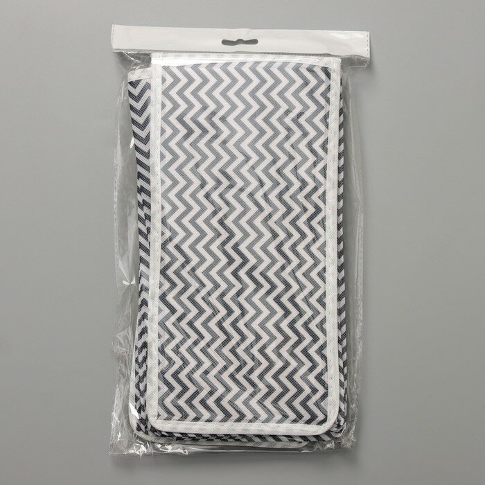 Кофр подвесной «Симетро», 5 отделений, 70×30×15 см, цвет серый - фотография № 5