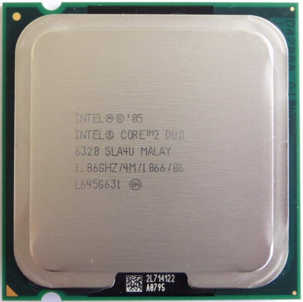 Процессор Intel Core 2 Duo E6320 Conroe LGA775 2 x 1867 МГц