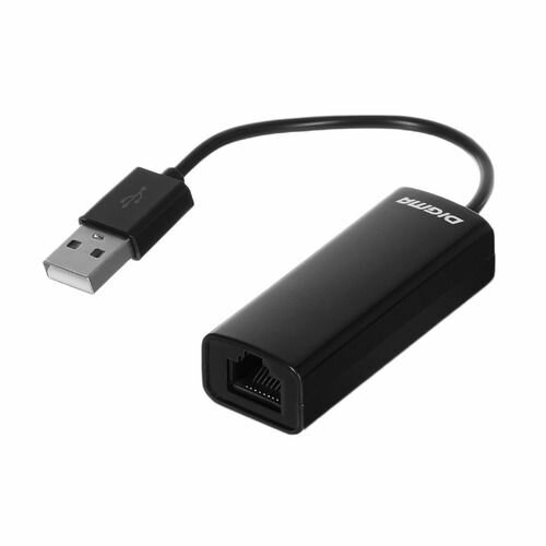 Сетевой адаптер Fast Ethernet Digma D-USB2-LAN100 USB 2.0