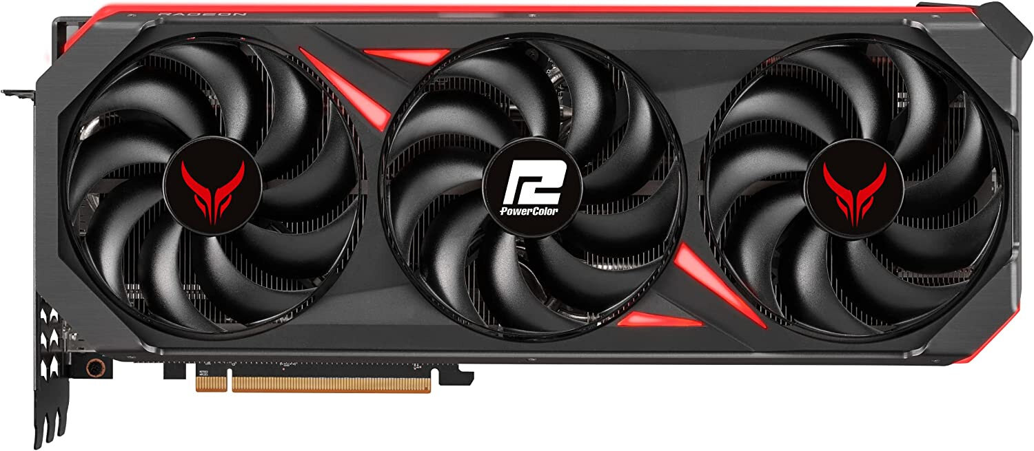PowerColor Видеокарта PowerColor PCI-E 4.0 RX7900XT 20G-E/OC AMD Radeon RX 7900XT 20480Mb 320 GDDR6 2075/20000 HDMIx1 DPx3 HDCP Ret