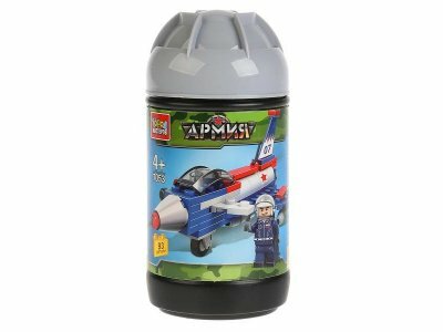 Конструктор Город мастеров, Армия: истребитель в банке, 93 детали