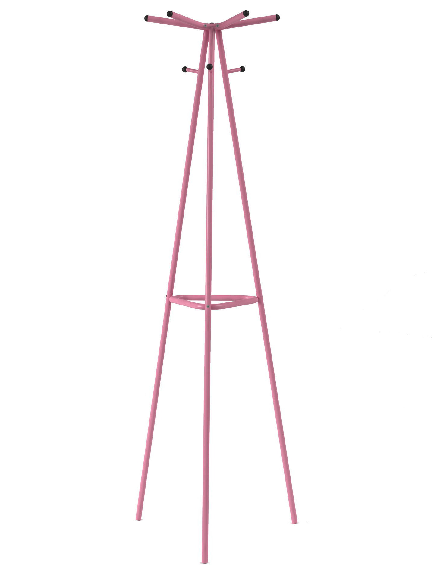 Вешалка напольная Галилео 217, розовый/шимо - фотография № 1