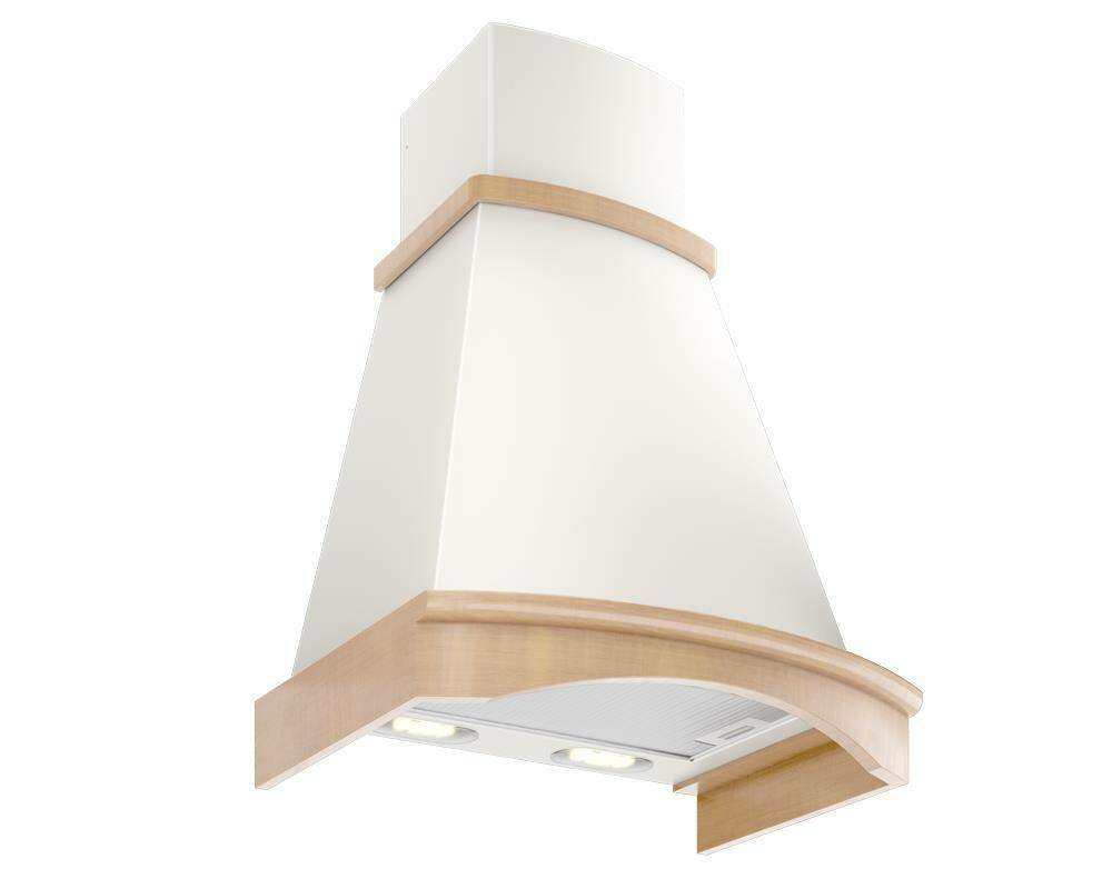 ELIKOR Кухонная вытяжка Ротонда 60П-1000-П3Д бежевый/дуб неокр ELIKOR