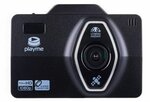 Автомобильный видеорегистратор Playme с радар-детектором GPS черный - изображение