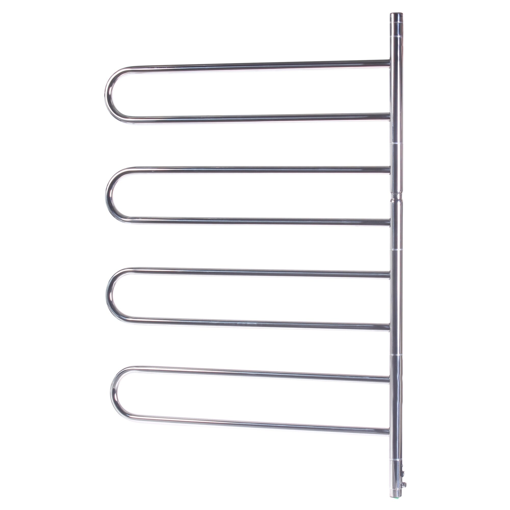 фото Полотенцесушитель электрический Equation Аллюр 600x900 мм 115 Вт с терморегулятором Е-образный цвет хром