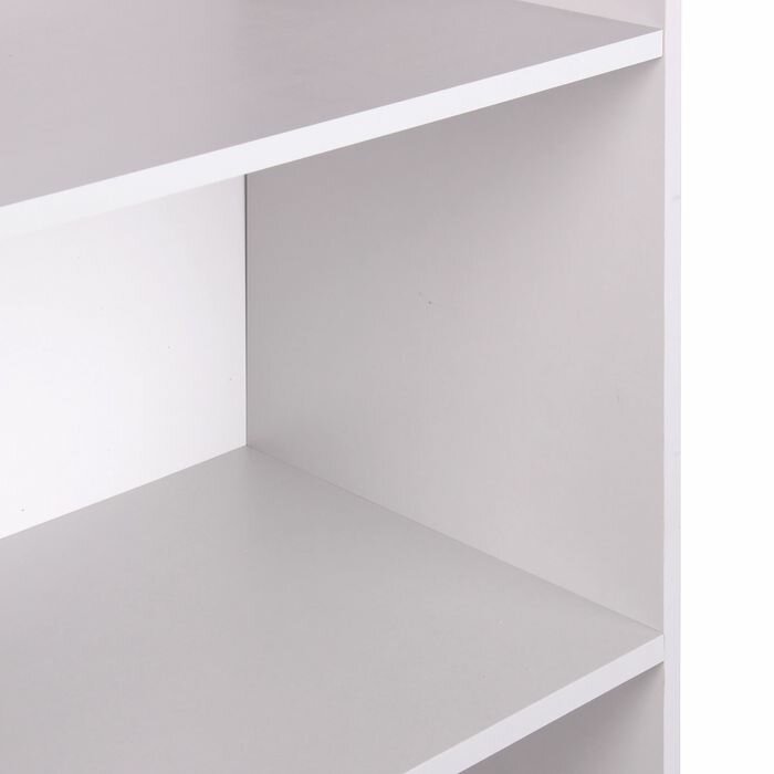 Мебель-Комфорт Шкаф для документов открытый, 800х420х1880, Светло-серый - фотография № 2