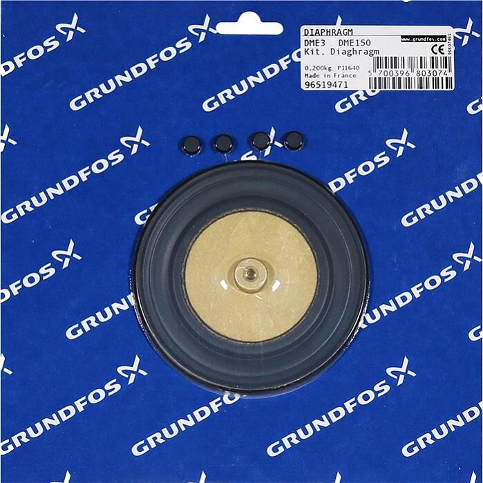 Диафрагма Grundfos Kit, diaphragm DME3 DME150