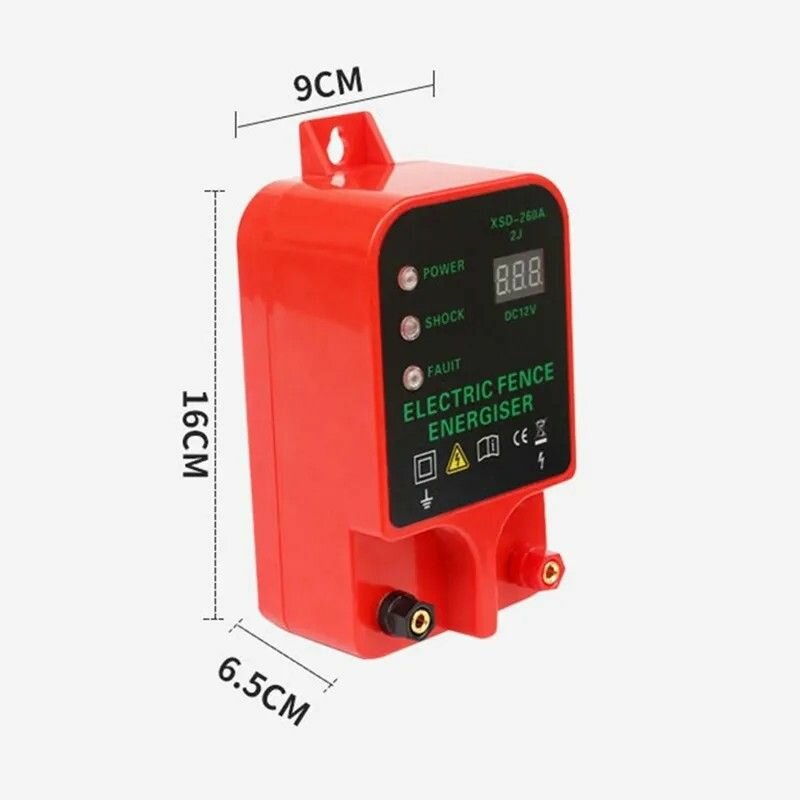 Электропастух Для коров овец лощадей Комплект 20км Вход 12в/220в - фотография № 5