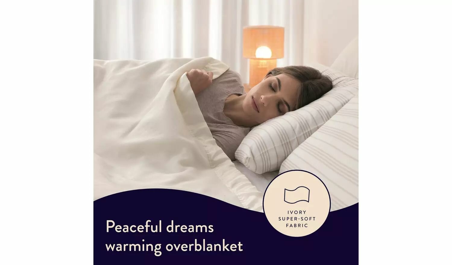 Электроодеяло Dreamland Ivory Supersoft Dual Control Overblanket-King - фотография № 2