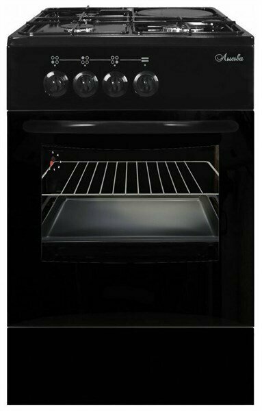 Кухонная плита Лысьва ГП 300 МС СТ-2у черный (без крышки)