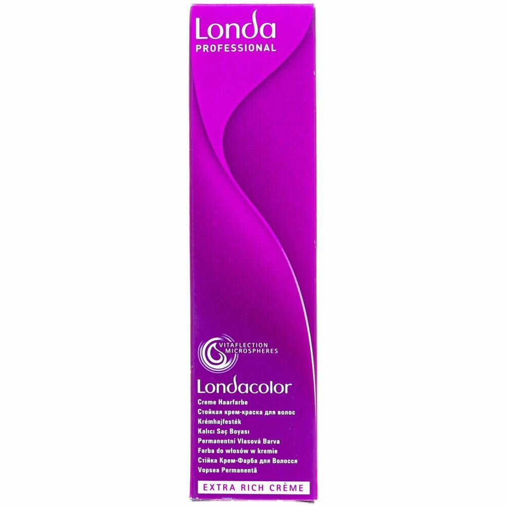 Londa Professional Стойкая крем-краска Londacolor Creme Extra Rich, 8/71 светлый блонд коричнево-пепельный, 60 мл.