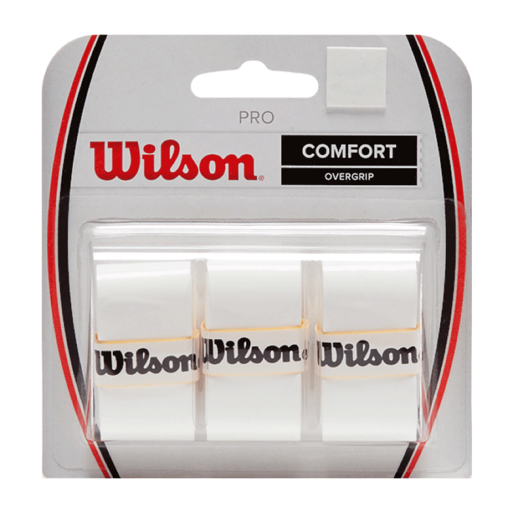 Намотка для ракетки Wilson PRO Comfort Overgrip White (3шт)