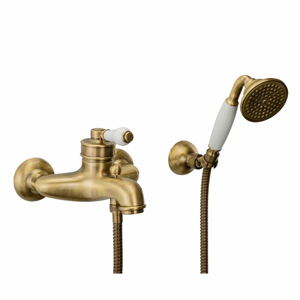 Смеситель Migliore Ermitage 18611 для ванны с душем бронза