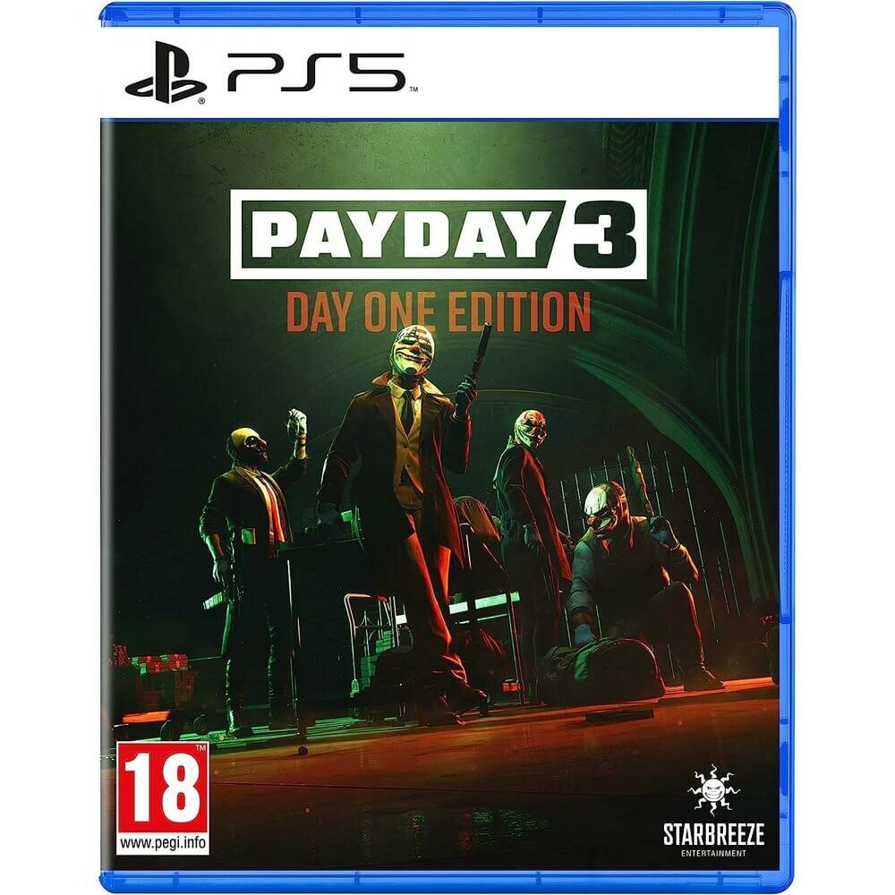 Игра для приставки PAYDAY 3 Издание первого дня PS5, русские субтитры