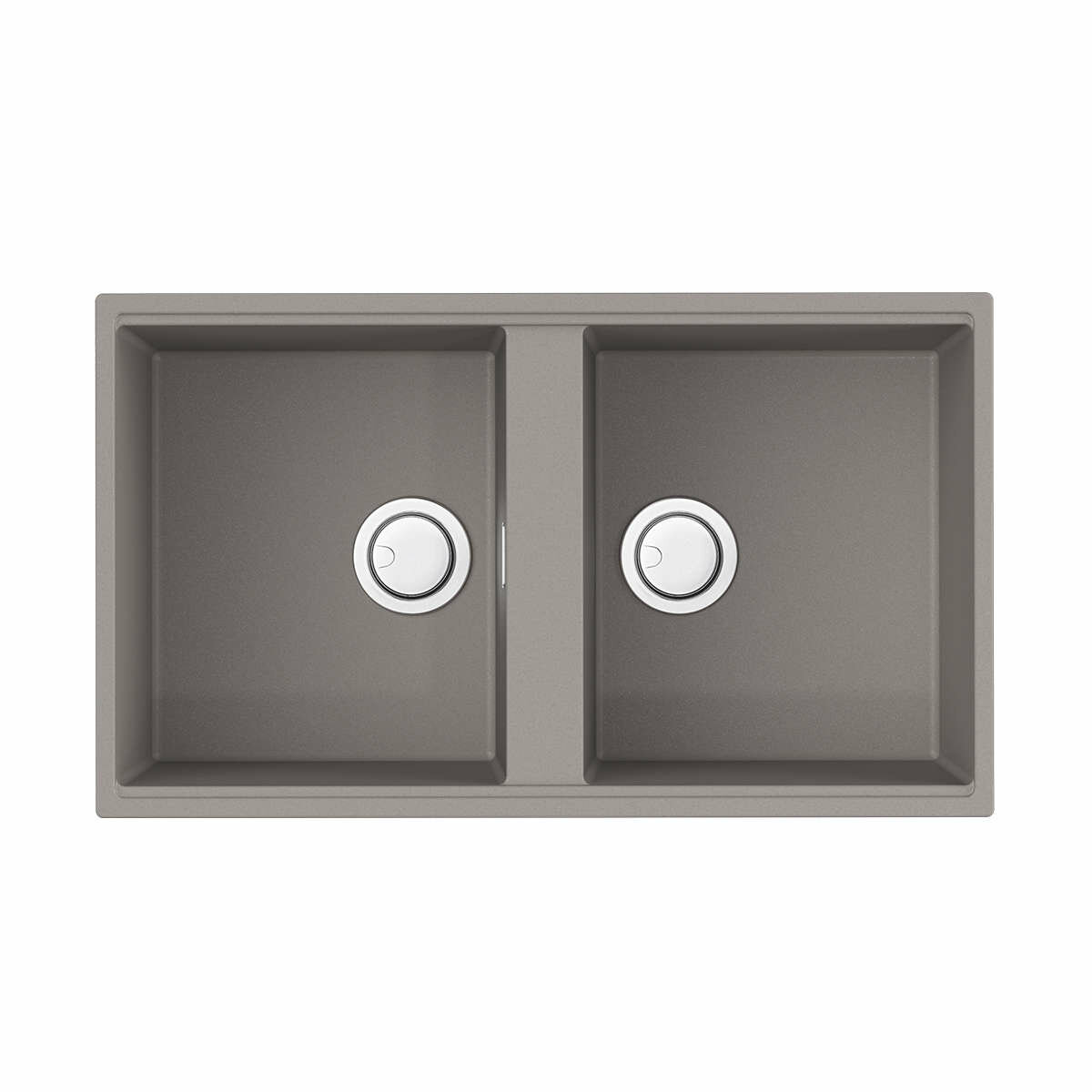 Мойка для кухни Omoikiri Kitagawa 83-2-U GR 4993810 leningrad grey