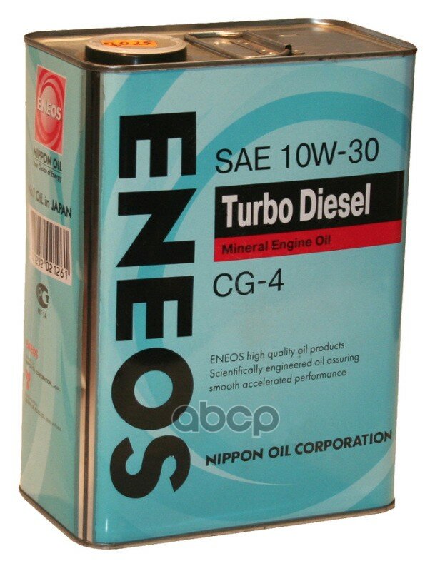 ENEOS Eneos Turbo Diesel 10w-30 Сg-4 200л