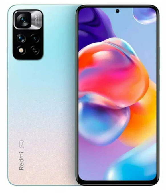 Смартфон Xiaomi Redmi Note 11 Pro 5G CN 8/128 ГБ CN, Dual nano SIM, голубой