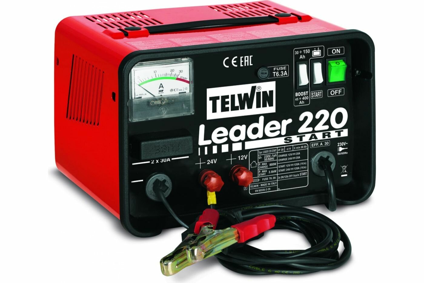 Пуско-зарядное устройство LEADER 220 START 230V TELWIN