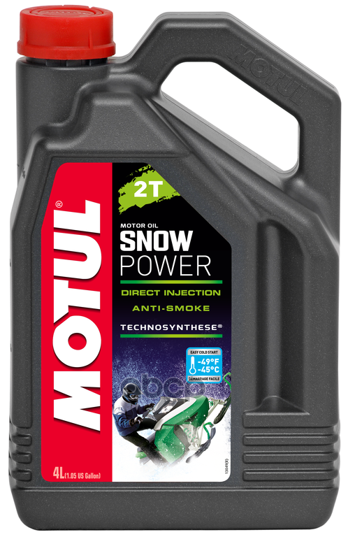 Масло Моторное Motul 2-Тakt Снегоход Snowpower Fl Technosynt 4л MOTUL арт. 105888