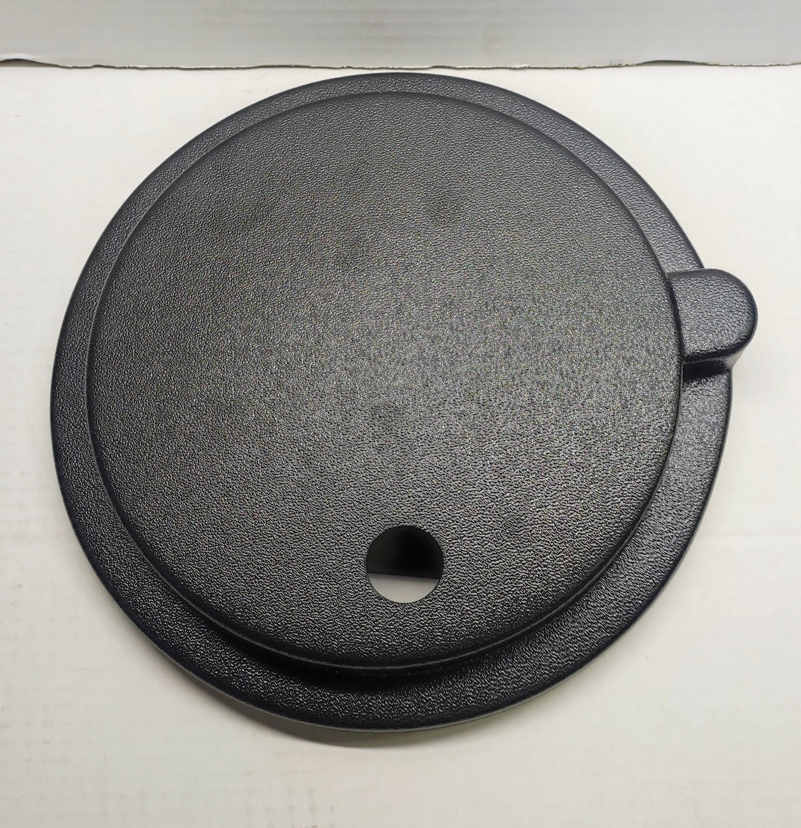 Крышка-светильник для круглого аквариума 20 литров, диаметр 25 см, черная - фотография № 3