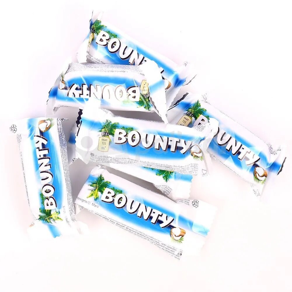 Конфеты шоколадные_BOUNTY minis_1кг - фотография № 2