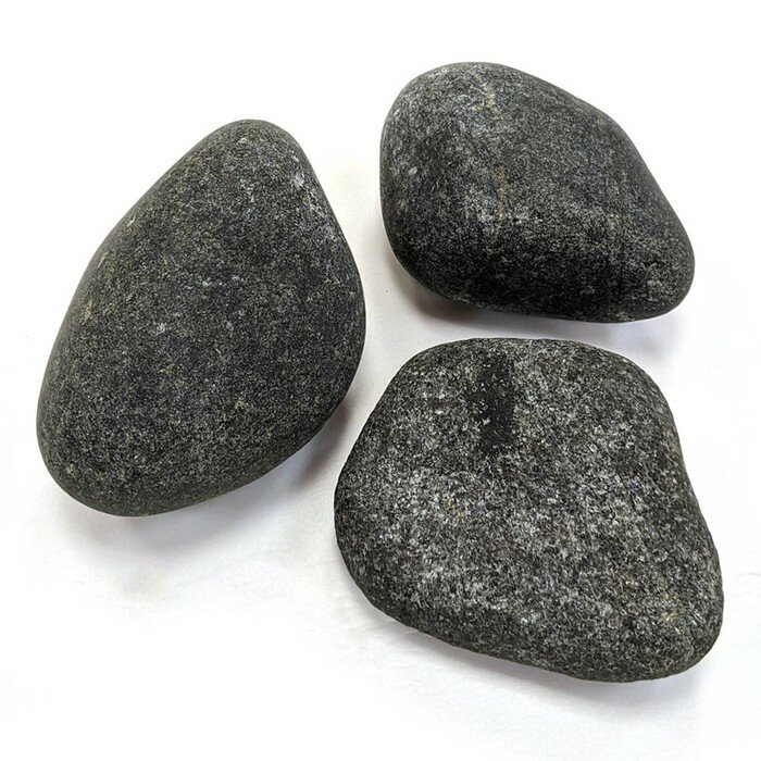 Камень для бани "Оливин" 10 кг ящик, шлифованный - фотография № 8