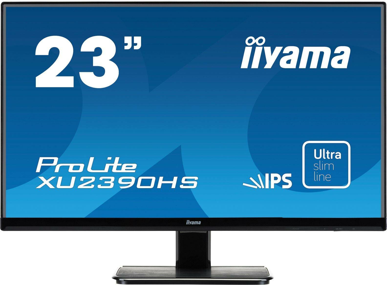 Монитор 23" Iiyama ProLite XU2390HS-B1, 1920х1080, 75 Гц, AH-IPS, черный