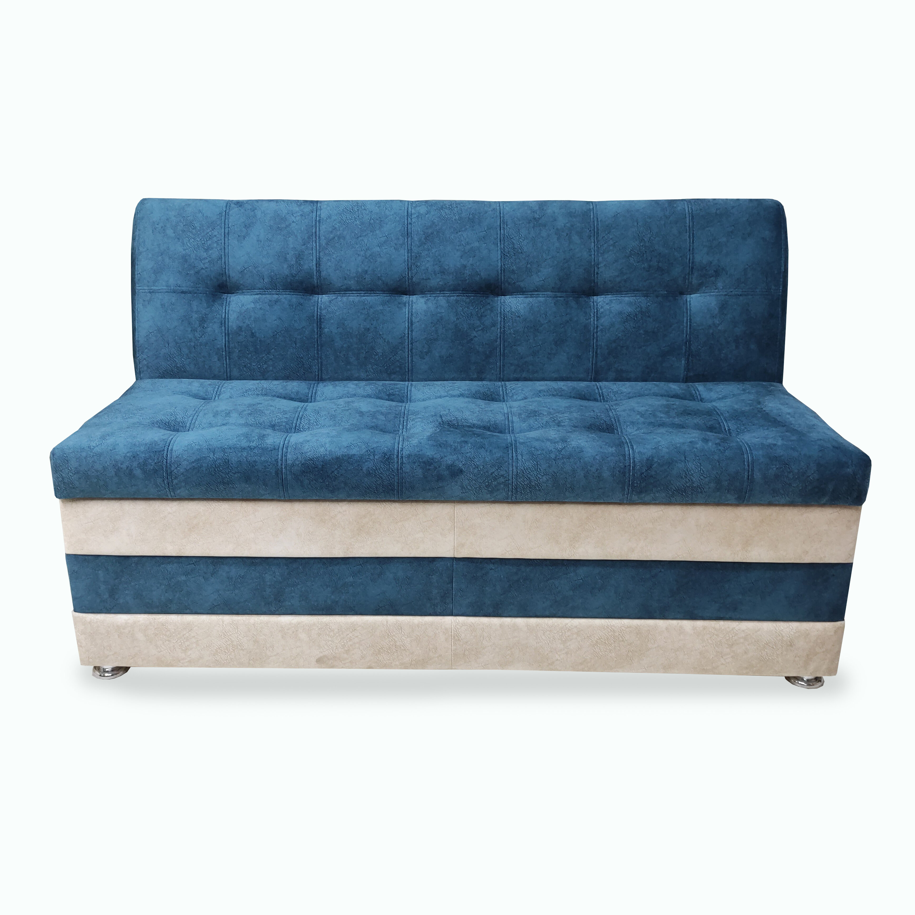 Кухонный диван Форум-5М (140см) Синий - фотография № 2