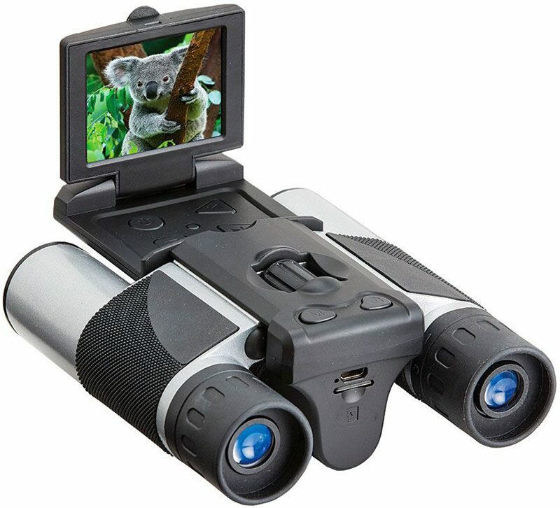 Цифровой бинокль с записью для охоты спорта и дневных наблюдений Atom Digital LCD