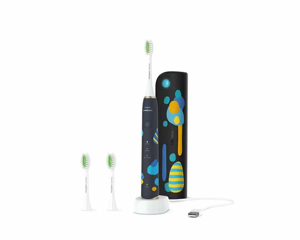 Детская электрическая щётка Philips Sonicare 3800 HX2462/02, темно-синий