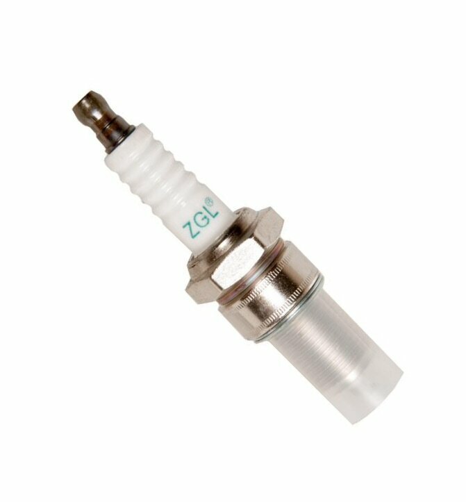 Spark plug / Свеча зажигания L7T для бензопил и бензотриммеров (ключ 19ммрезьба 9.5мм М14х1.25)