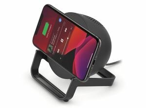 Беспроводная зарядная станция Belkin Wireless Boost Charge + колонка Black