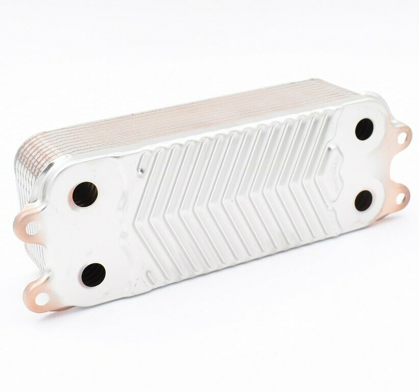 фото Теплообменник Vaillant Tec Plus, EcoTec Plus, EcoCompact, Protherm 20 пластин 0020038572
