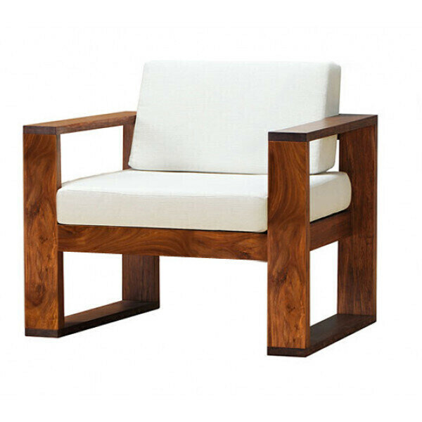 Кресло Frego уличное из массива (деревянный) в беседку, на веранду, на террасу (садовая мебель) - фотография № 1