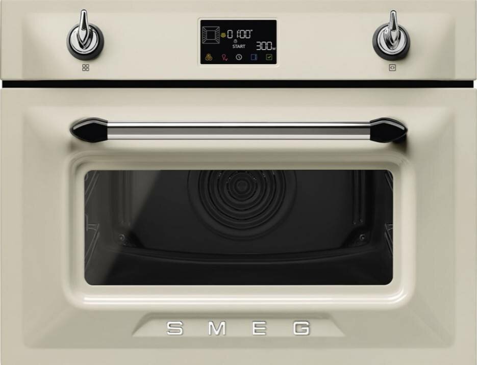 Компактный духовой шкаф Smeg SO4902M1P - фотография № 1