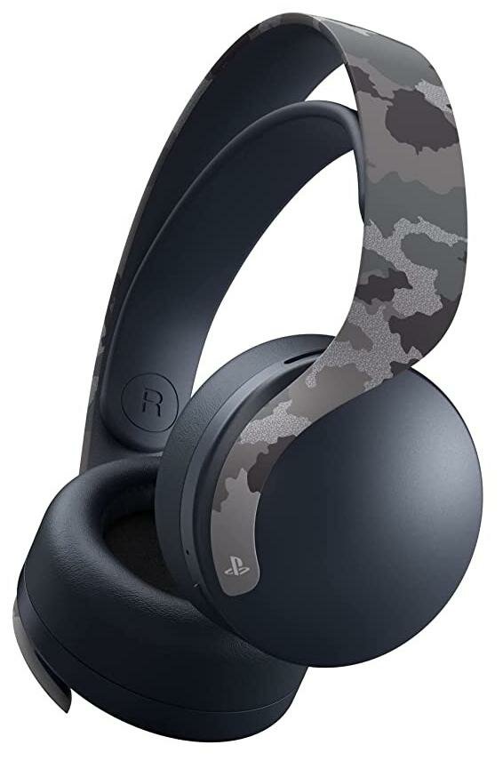 Гарнитура беспроводная Sony Pulse 3D (CFI-ZWH1J06) Серый камуфляж (Grey Camouflage) (PS5/PS4/PC)