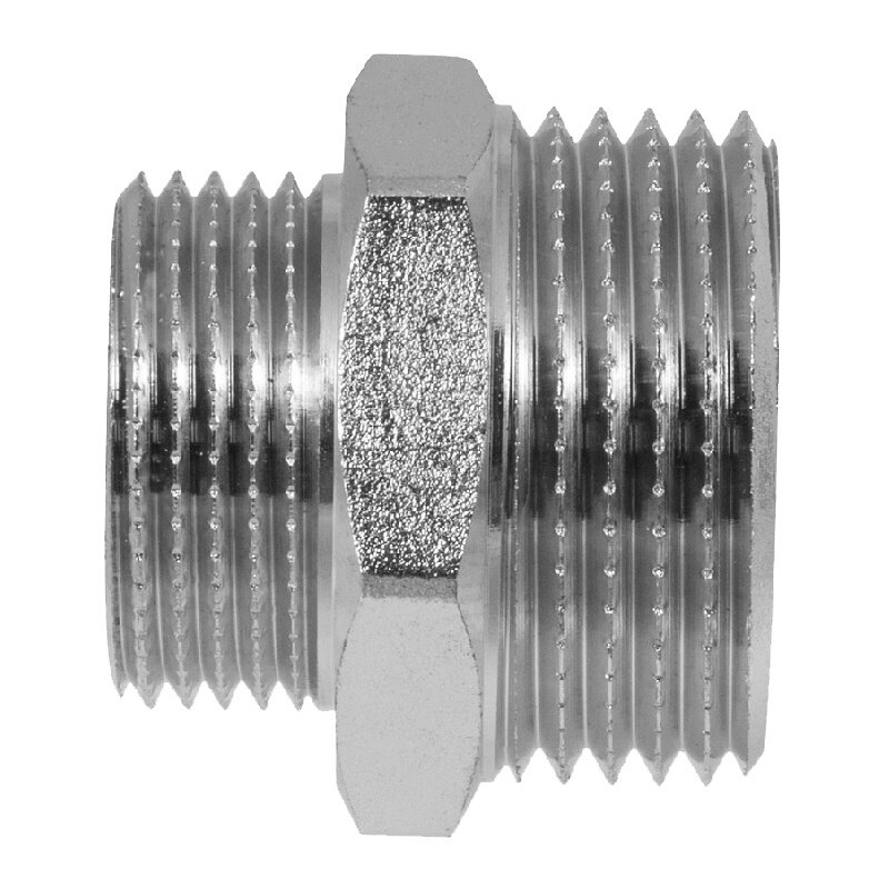 фото Ниппель (бочонок) переходной 1" х 3/4" НР