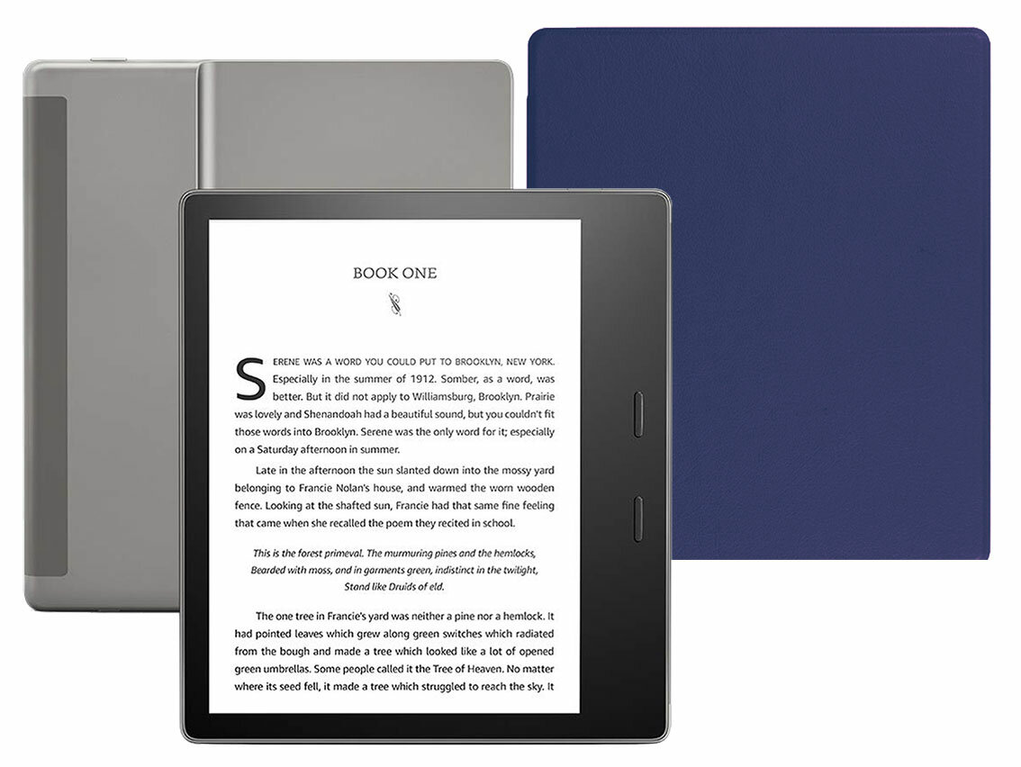 Электронная книга Amazon Kindle Oasis 2019 8 Gb graphite SO + обложка