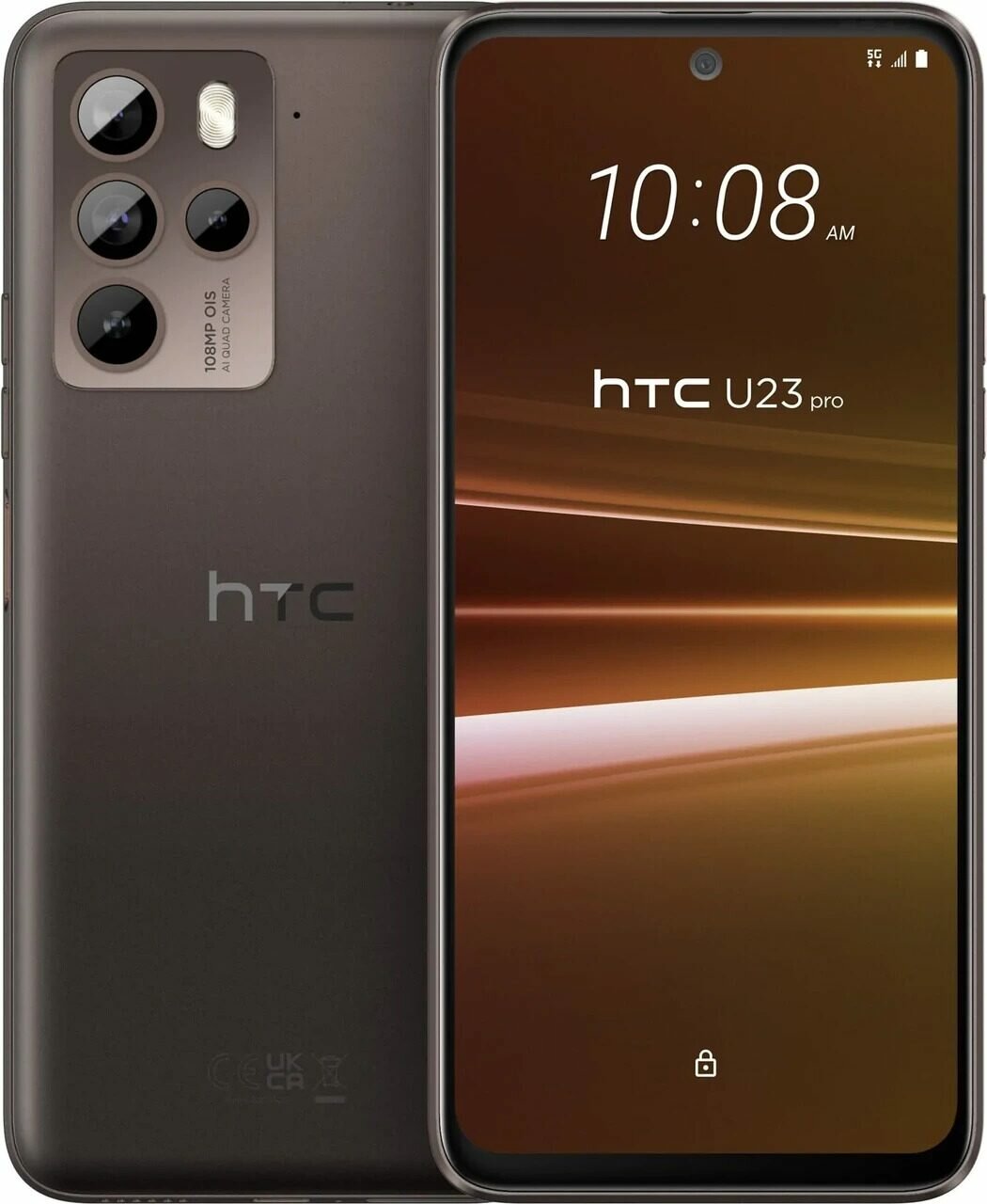 HTC U23 Pro 5G Coffee Black 256GB + 8GB Dual-Sim